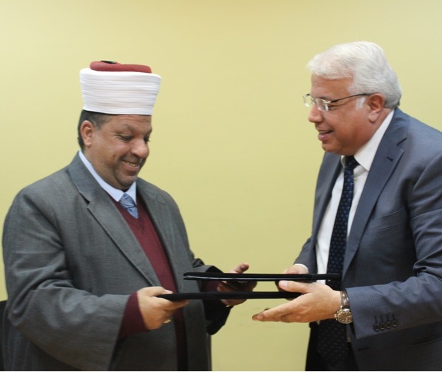 Palestine Polytechnic University (PPU) - توقيع مذكرة تفاهم بين جامعة بوليتكنك فلسطين ووزارة الأوقاف والشؤون الدينية