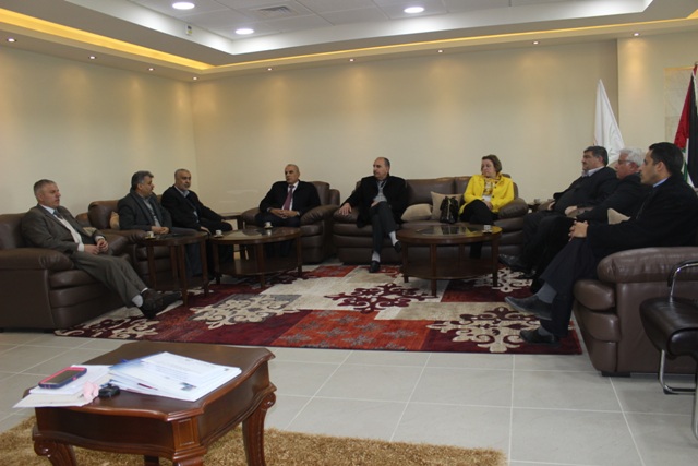 Palestine Polytechnic University (PPU) - جامعة بوليتكنك فلسطين تستقبل مدراء مديريات التربية والتعليم في محافظتي الخليل وبيت لحم وتطلعهم على إنجازاتها