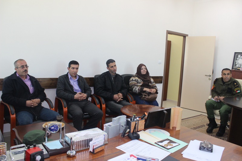Palestine Polytechnic University (PPU) - جامعة بوليتكنك فلسطين تستقبل وفداً من العلاقات العامة في الأجهزة الأمنية