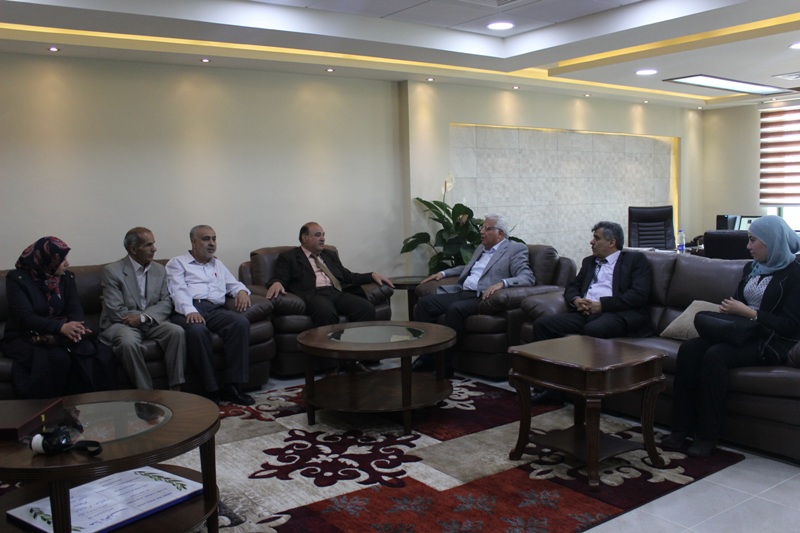 Palestine Polytechnic University (PPU) - جامعة بوليتكنك فلسطين تستقبل وفداً من تربية جنوب الخليل
