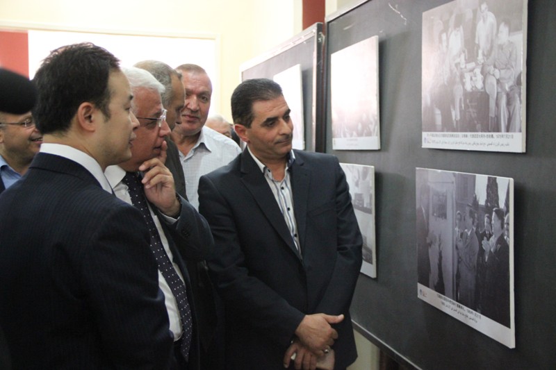 Palestine Polytechnic University (PPU) - جامعة بوليتكنك فلسطين تفتتح معرضاً للصور يعبّر عن تاريخ العلاقات الصينية الفلسطينية