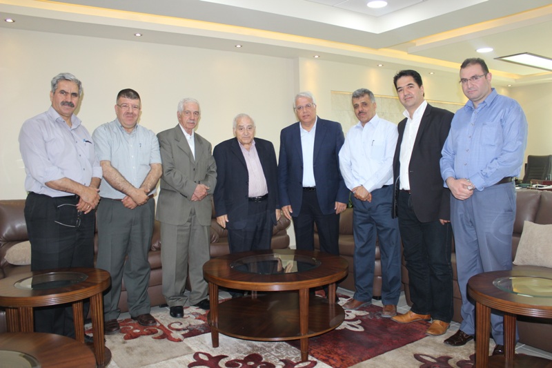 Palestine Polytechnic University (PPU) - جامعة بوليتكنك  فلسطين تستقبل مدير المؤسسة العالمية لمساعدة الطلبة العرب