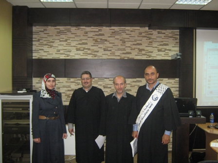 Palestine Polytechnic University (PPU) - جامعة بوليتكنك فلسطين تناقش رسالتي ماجستير في برنامج المعلوماتية 