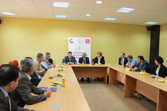 Palestine Polytechnic University (PPU) - جامعة بوليتكنك فلسطين وبنك فلسطين ومؤسسة التعاون يوقعون اتفاقية برنامج زمالة للتطوير الأكاديمي والمهني