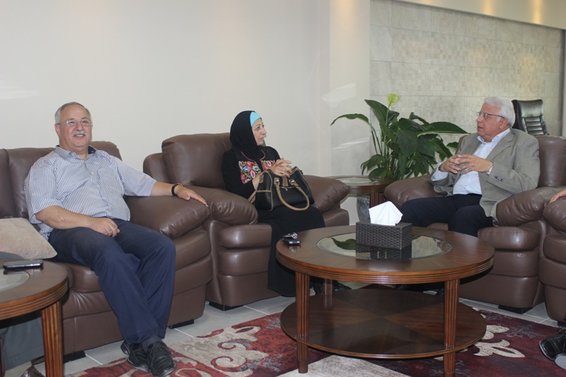 Palestine Polytechnic University (PPU) - جامعة بوليتكنك فلسطين تبحث آفاق التعاون المشترك بالتعاون مع جمعية معاً لمرضى الكلى الخيرية 
