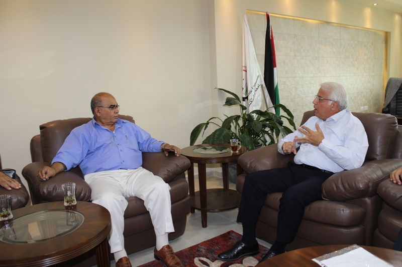 Palestine Polytechnic University (PPU) - جامعة بوليتكنك فلسطين تستقبل وفداً من الجمعية الخيرية المتحدة للأراضي المقدسة