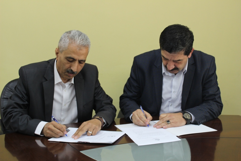 Palestine Polytechnic University (PPU) - Palestine Polytechnic University signs a Joint Cooperation Agreement with Bio Zamzam Company