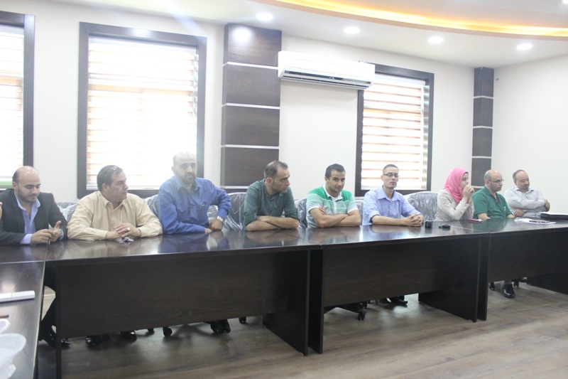Palestine Polytechnic University (PPU) - جامعة بوليتكنك فلسطين ونقابة العاملين يكرمان الأستاذ إسماعيل طميزه