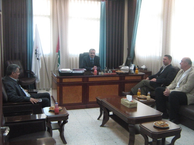 Palestine Polytechnic University (PPU) - زيارة  اتحاد نقابات ومدرسي الجامعات الكندية لجامعة بوليتكنك فلسطين
