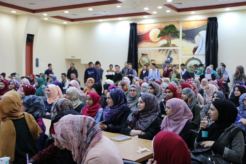 Palestine Polytechnic University (PPU) - جامعة بوليتكنك فلسطين  تستقبل الفنانة روان الأسعد صاحبة مبادرة كنفساتي