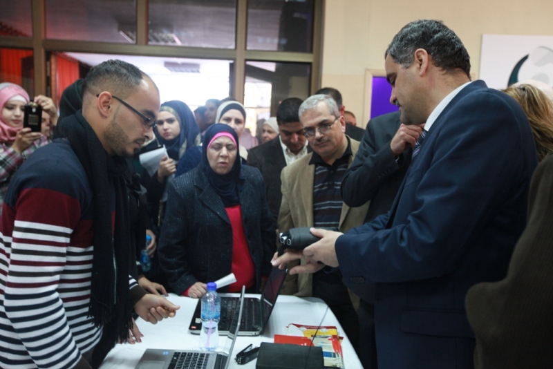 Palestine Polytechnic University (PPU) -  جامعة البوليتكنك تشارك في المعرض التكنولوجي للأشخاص ذو الاعاقة  احتفالا باليوم العالمي للأشخاص ذوي الاعاقة
