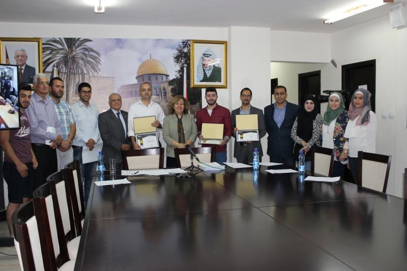 Palestine Polytechnic University (PPU) - جامعة بوليتكنك فلسطين تفوز في مسابقة القمة العالمية لمحتوى الهاتف المحمول  World Summit Award (WSA) 