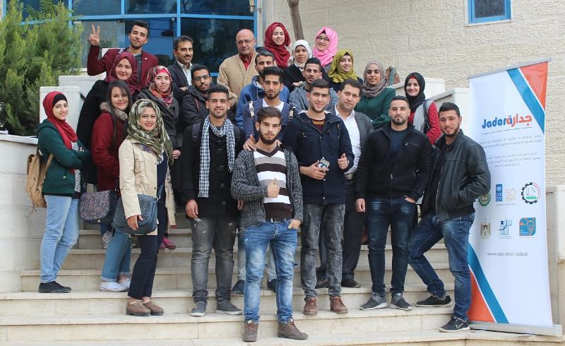 Palestine Polytechnic University (PPU) - Palestine Polytechnic University concludes the First Training Phase of Jadarah Initiative in partnership with the United Nations Development Program (UNDP)