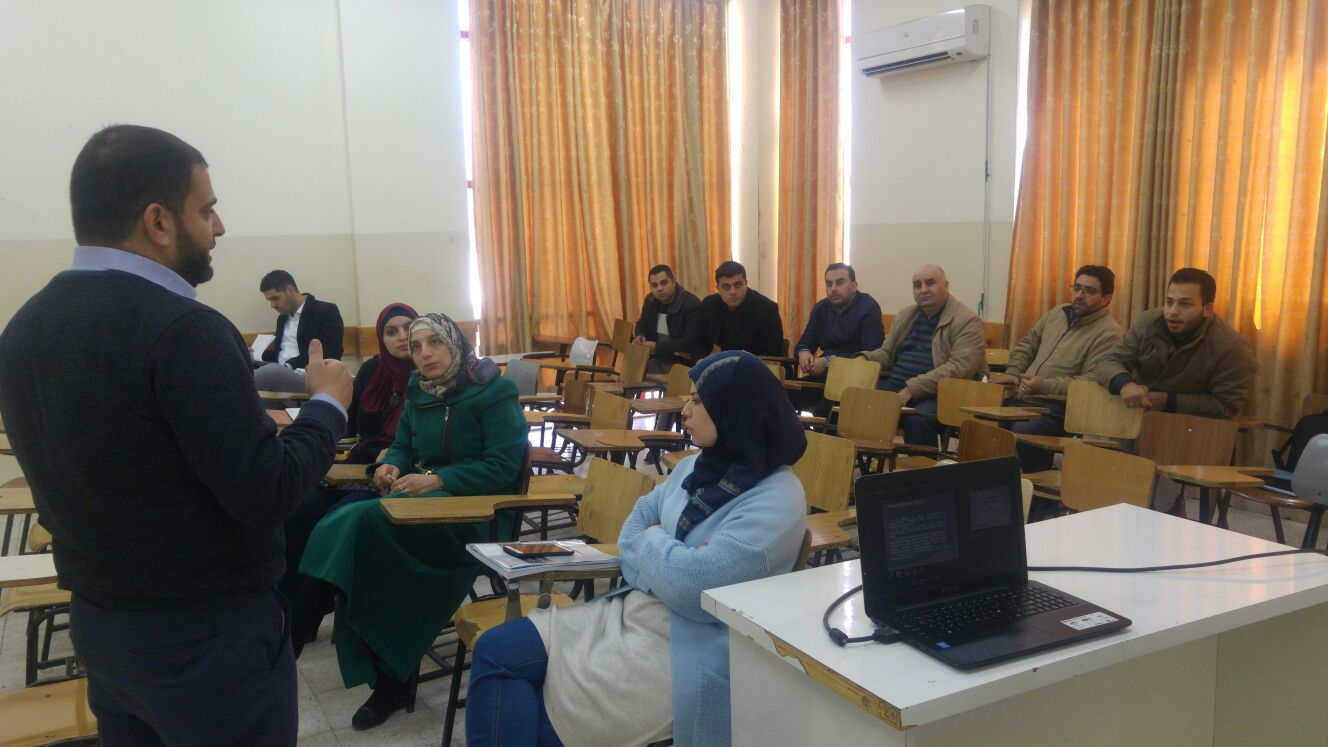 Palestine Polytechnic University (PPU) - دائرة الهندسة المدنية والمعمارية تعقد لقاءً عمل حول آلية تقييم المساقات حسب نظام ABET