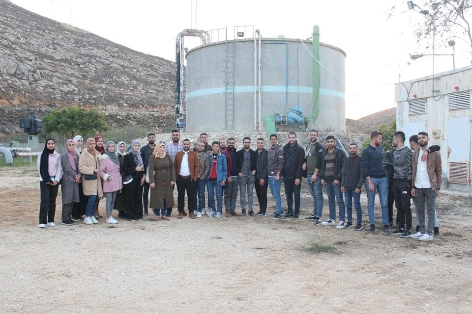 Palestine Polytechnic University (PPU) - زيارة علمية لطلبة دائرة الهندسة المدنية