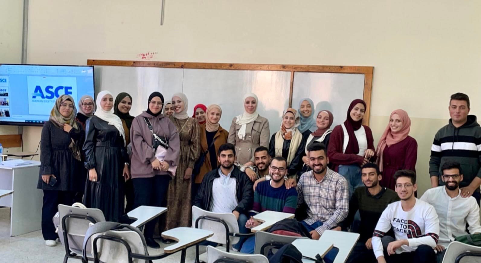 Palestine Polytechnic University (PPU) - اللقاء الترحيبي لأعضاء الفرع الطلابي للجمعية الأمريكية للمهندسين المدنيين ASCE