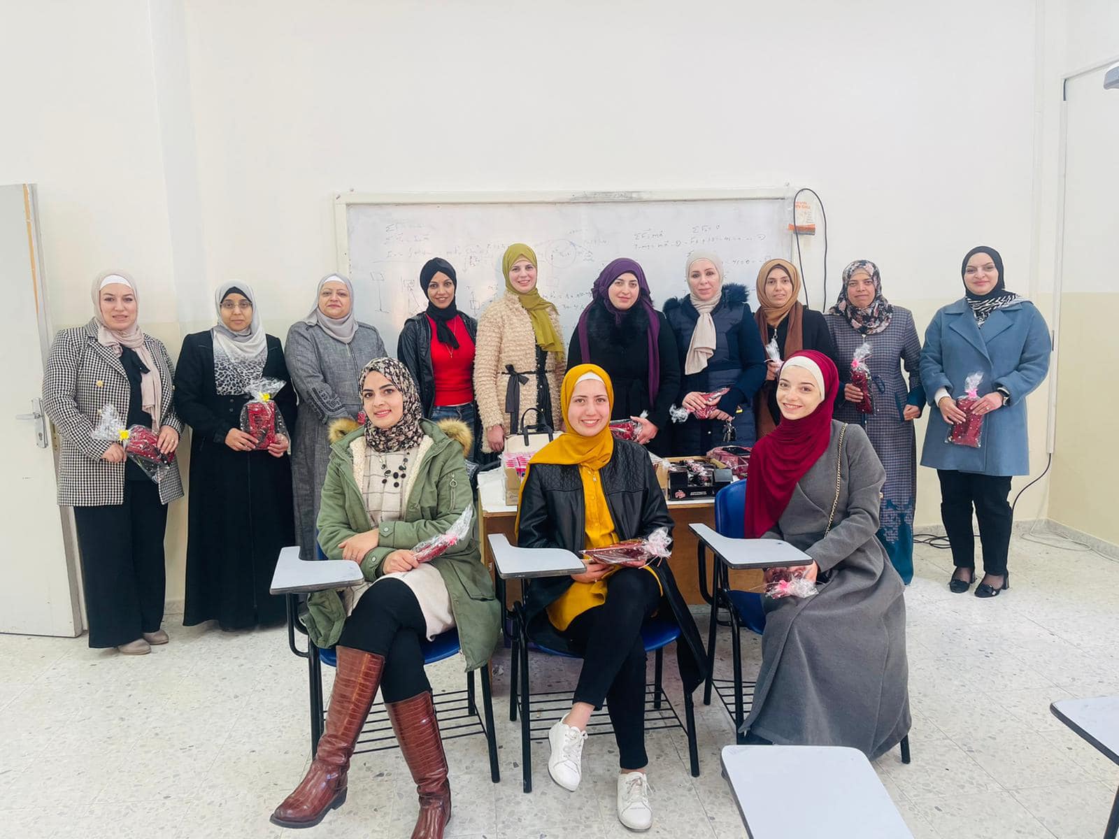 Palestine Polytechnic University (PPU) - تكريم الموظفات المهندسات في جامعة بوليتكنك فلسطين من قبل نقابة المهندسين 