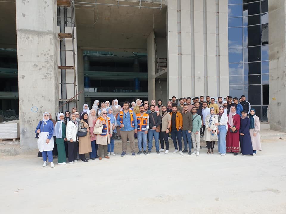 Palestine Polytechnic University (PPU) - زيارة علمية لطلبة مساق عقود ومواصفات وحساب كميات 