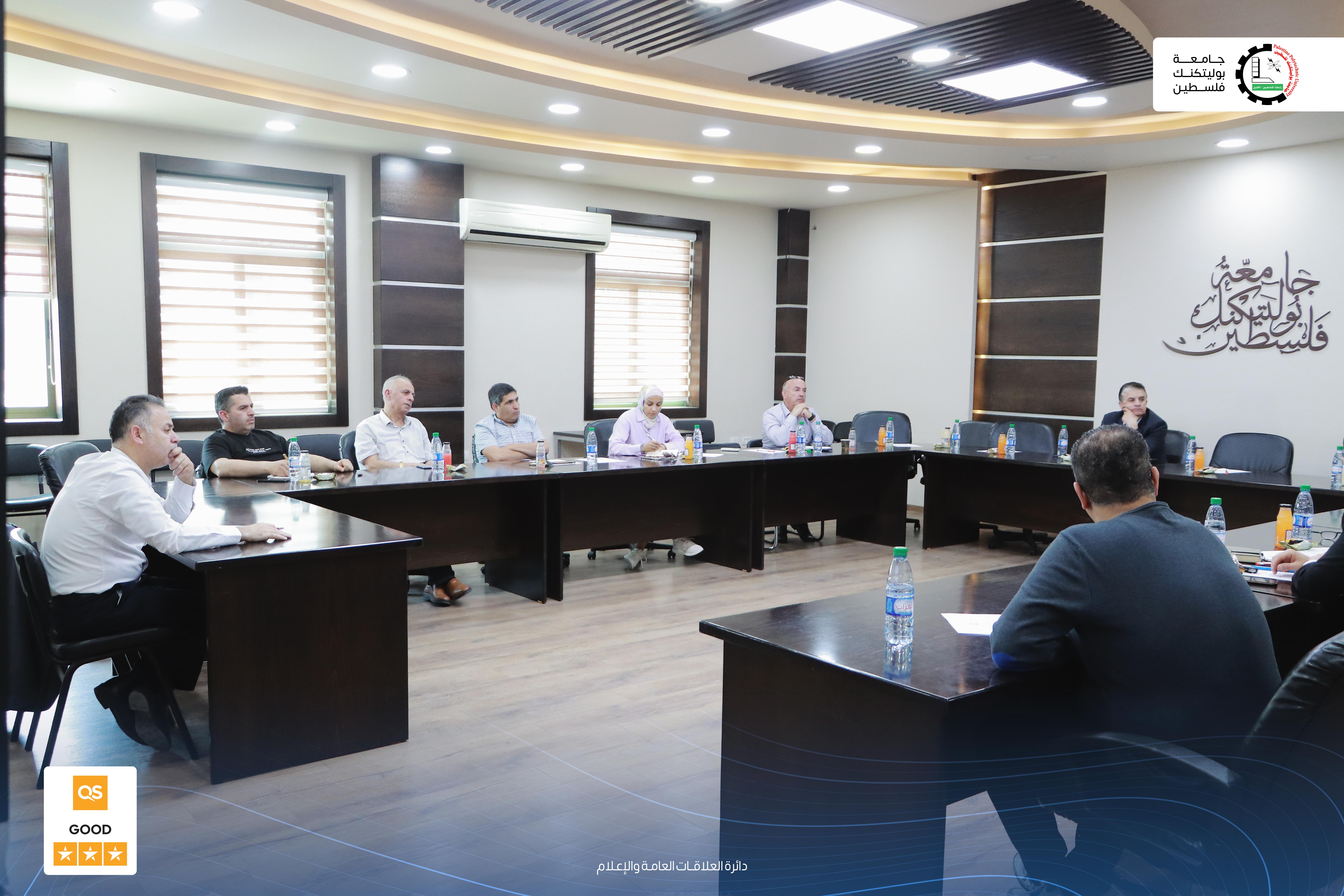 Palestine Polytechnic University (PPU) - حلقة نقاش "التميز والجودة الأكاديمية لتخصصات كلية الهندسة والتكنولوجيا"