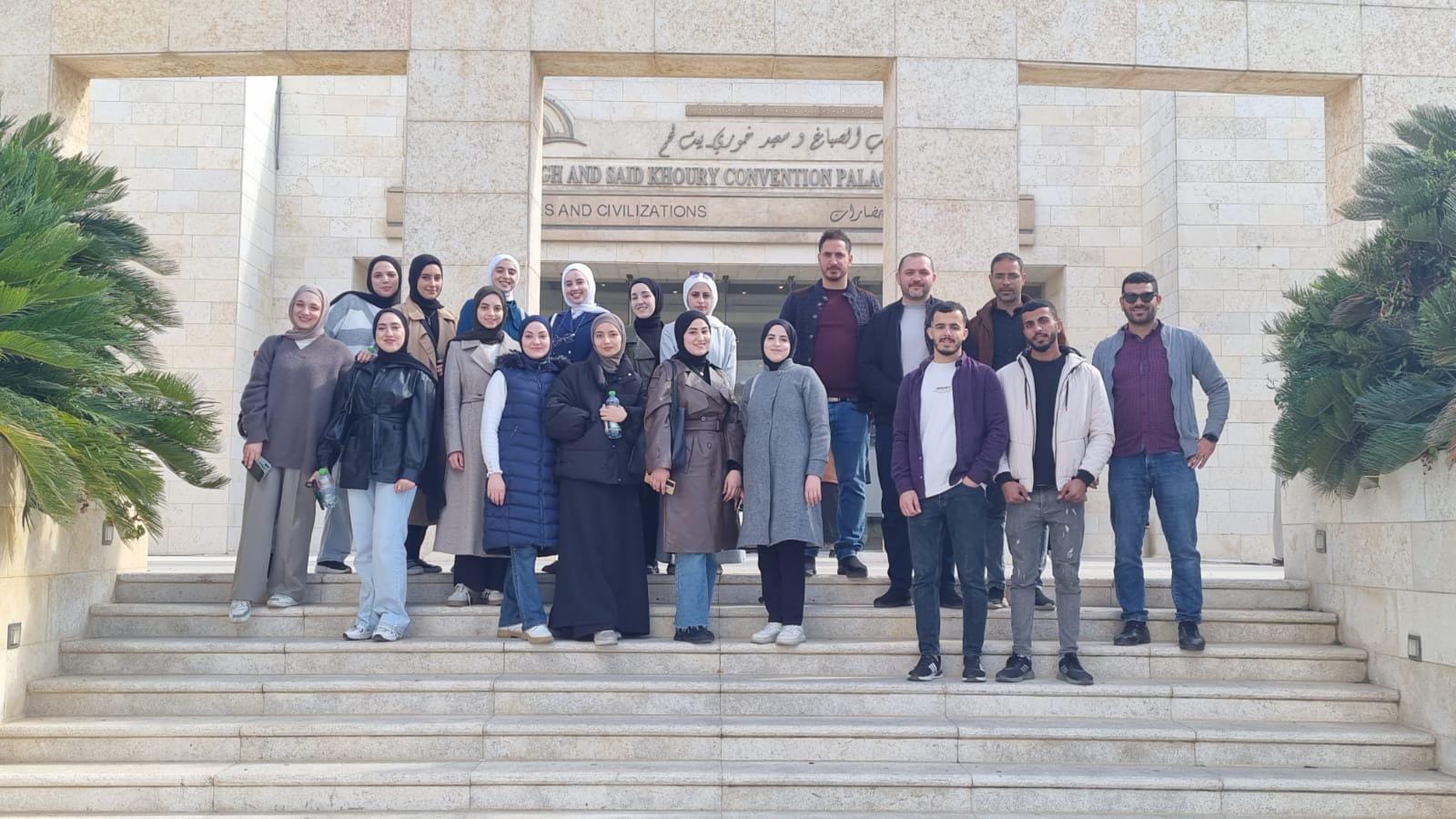 Palestine Polytechnic University (PPU) - زيارة علمية لطلبة مساق التصمم المعماري 5
