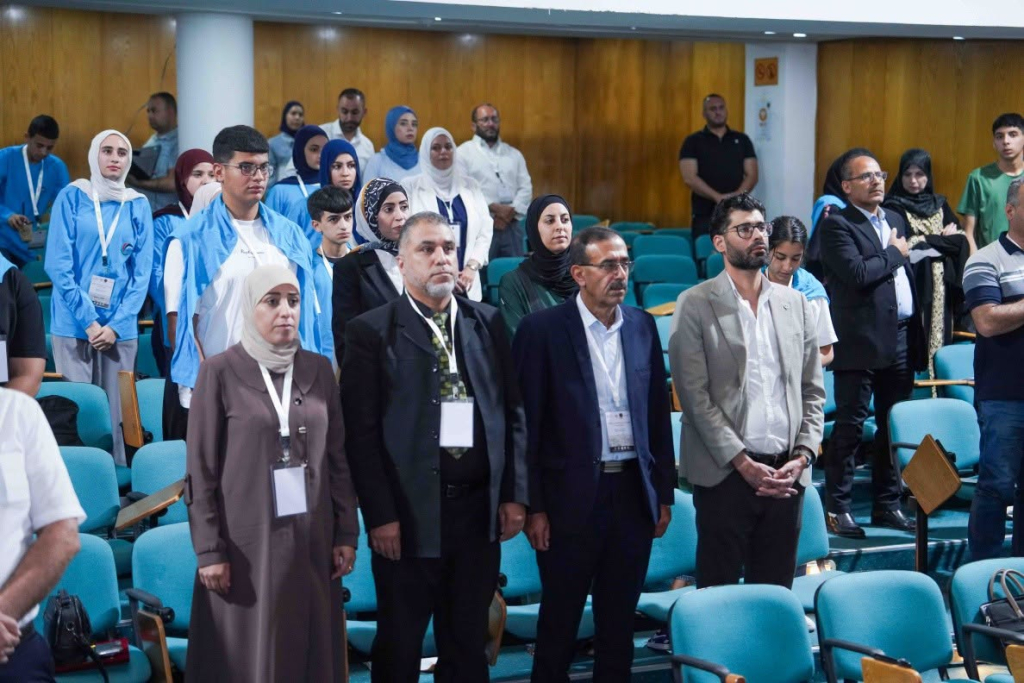 Palestine Polytechnic University (PPU) - عميد كلية الفنون والتصميم بجامعة بوليتكنك فلسطين يشارك في أولمبياد PalSTEM ويؤكد دور الذكاء الاصطناعي في تعليم المستقبل