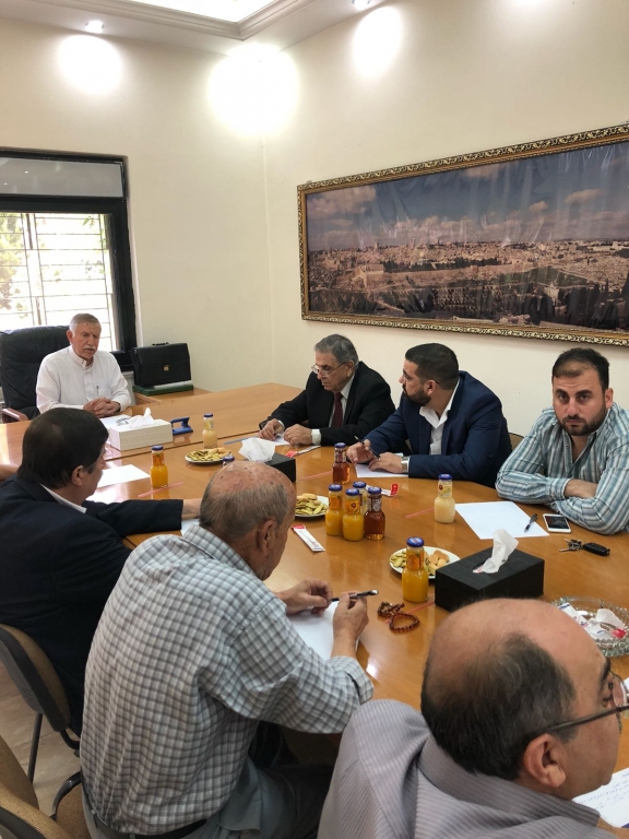 Palestine Polytechnic University (PPU) - رابطة الجامعيين وجامعة بوليتكنك فلسطين تستقبلان  رجل الأعمال الفلسطيني محمد نور الدين الحموري