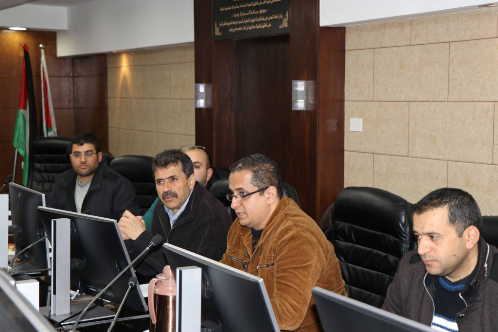 Palestine Polytechnic University (PPU) - مجموعة عمل الجيوديسيا في مشروع إنشاء البنية التحتية للمعلومات الجيومكانية (SDI) المنبثق عن قرار مجلس الوزراء تعقد اجتماعها الثاني بمشاركة د.غادي زكارنة ممثلاً لجامعة بوليتكنك فلسطين في البيرة
