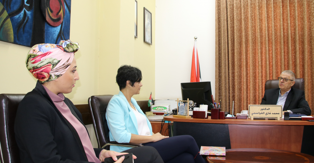 Palestine Polytechnic University (PPU) - جامعة بوليتكنك فلسطين تستقبل وفداً من جامعة بيرزيت