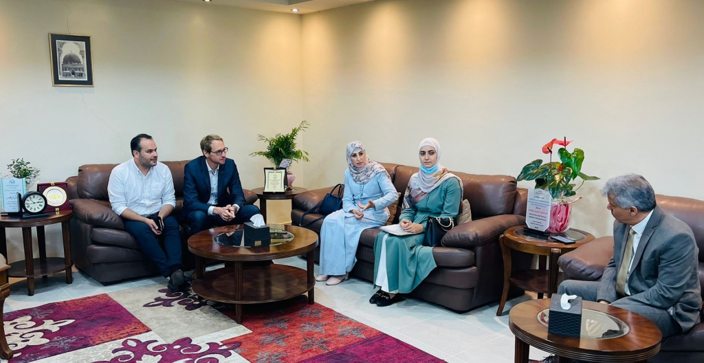 Palestine Polytechnic University (PPU) - البوليتكنك تستقبل وفداً من مؤسسة التعاون الالماني والهيئة الوطنية للاعتماد والجودة