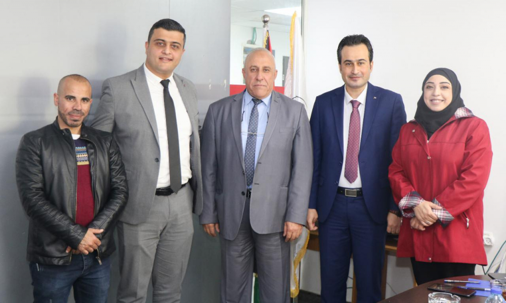 Palestine Polytechnic University (PPU) - وفد من جامعة بوليتكنك فلسطين يزور هيئة تسوية الاراضي والمياه الفلسطيني 