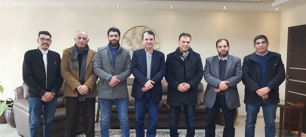Palestine Polytechnic University (PPU) - جامعة بوليتكنك فلسطين تستقبل وفداً من شركة الرعد للإنشاءات والطاقة الشمسية الاردنية