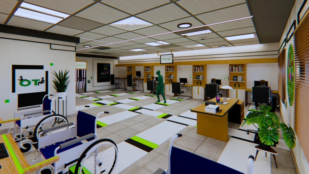 Palestine Polytechnic University (PPU) - طلبة تخصص العلاج الوظيفي يناقشون مشروعهم المتميز بعنوان "Barrier-Free Learning Lab  لدمج الطلاب ذوي الإعاقة البصرية في التعليم الجامعي