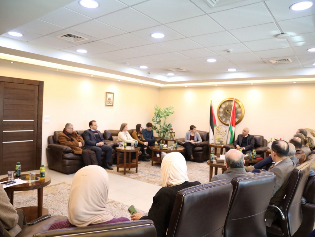 Palestine Polytechnic University (PPU) - زيارة وفد من وزارة التعاون الاقتصادي والتنمية الألمانية إلى جامعة بوليتكنك فلسطين Palestine Polytechnic University (PPU) - زيارة وفد من وزارة التعاون الاقتصادي والتنمية الألمانية إلى جامعة بوليتكنك فلسطين