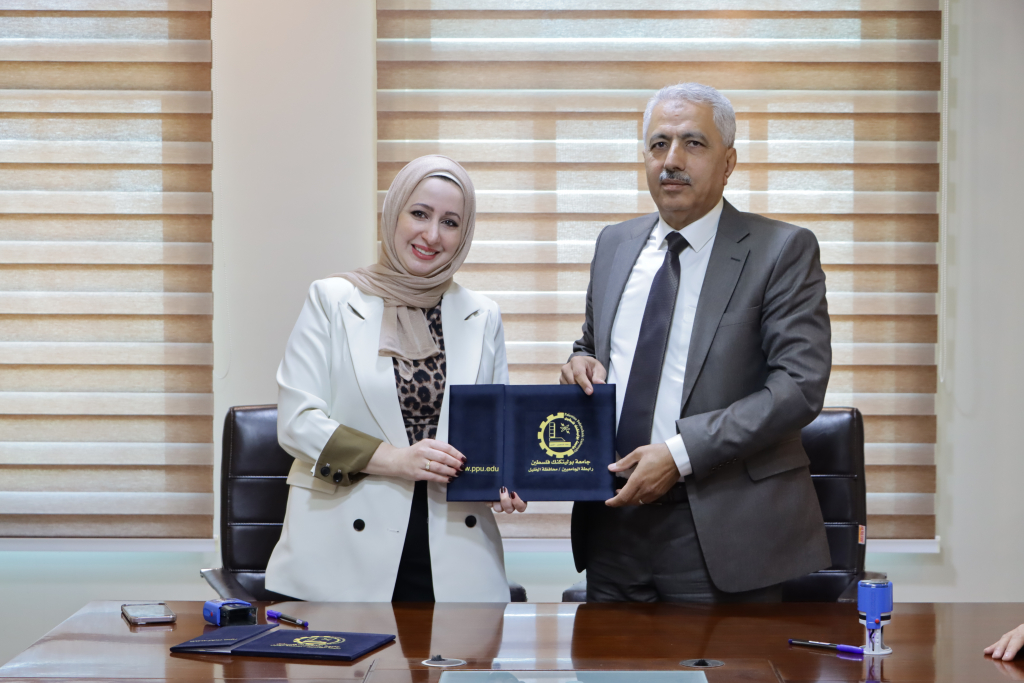 Palestine Polytechnic University (PPU) - جامعة بوليتكنك فلسطين وجَمعية رائدات الإعلام التعاونية تُوقّعان اتفاقية تعاون في مَجال الإعْلَامِ اَلرَّقْمِيّ