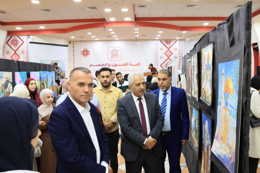 Palestine Polytechnic University (PPU) - كلية الفنون والتصميم في جامعة بوليتكنك فلسطين تفتتح معرض اليوم التراثي احتفاءً بالهوية الفلسطينية