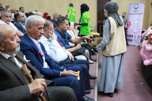 جامعة بوليتكنك فلسطين وجمعية مرضى السرطان الخيرية بالخليل تطلقان حملة أكتوبر الوردي للتوعية بسرطان الثدي