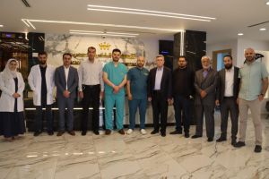 توقيع اتفاقيات وجولات ميدانية للمستشفيات