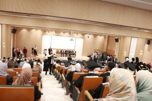 فعالية تخريج طلبة الدفعة الاولى من تخصص الطب البشري واداء اليمين
