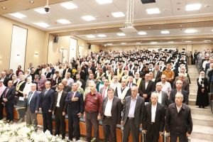 فعالية تخريج طلبة الدفعة الاولى من تخصص الطب البشري واداء اليمين