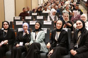 فعالية تخريج طلبة الدفعة الاولى من تخصص الطب البشري واداء اليمين