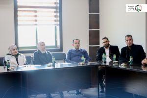 تكريم طاقم كلية الطب وعلوم الصحة بمناسبة الحصول على الاعتماد الدولي من قبل رئيس الجامعة