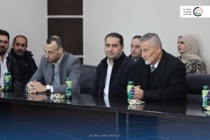 تكريم طاقم كلية الطب وعلوم الصحة بمناسبة الحصول على الاعتماد الدولي من قبل رئيس الجامعة