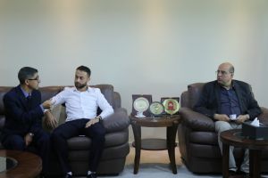 Palestine Polytechnic University (PPU) - منسق ايراسموس يزور البوليتكنك 