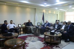 Palestine Polytechnic University (PPU) - منسق ايراسموس يزور البوليتكنك 