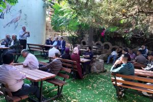 Palestine Polytechnic University (PPU) - دائرة الهندسة الكهربائية ومجلس اتحاد الطلبة في جامعة بوليتكنك فلسطين يقيمان حفلاً لاستقبال طلبة دائرة الهندسة الكهربائية الجدد في منتزه نوبا السياحي
