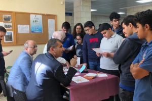 Palestine Polytechnic University (PPU) - جامعة بوليتكنك فلسطين تشارك في معرض المهن المستقبلية في مدرسة طاليثا قومي في بيت جالا