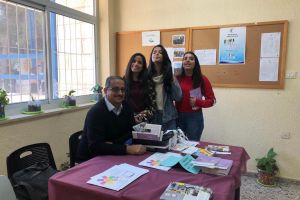 Palestine Polytechnic University (PPU) - جامعة بوليتكنك فلسطين تشارك في معرض المهن المستقبلية في مدرسة طاليثا قومي في بيت جالا