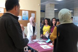 Palestine Polytechnic University (PPU) - جامعة بوليتكنك فلسطين تشارك في معرض المهن المستقبلية في مدرسة طاليثا قومي في بيت جالا