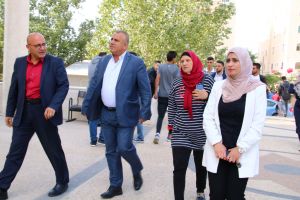 Palestine Polytechnic University (PPU) - جامعة بوليتكنك فلسطين تستقبل الوزير ناصر قطامي  مستشار الصناديق العربية والإسلامية