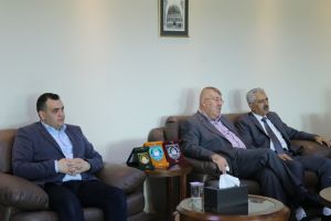 Palestine Polytechnic University (PPU) - جامعة بوليتكنك فلسطين تستقبل الوزير ناصر قطامي  مستشار الصناديق العربية والإسلامية